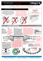 Instrucciones de instalación FL12, FL36, y FL42