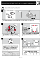 Instrucciones de sustitución del alojamiento del baston