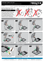 Instrucciones de uso FL7A Para quitar y poner tapas cuadradas con junta